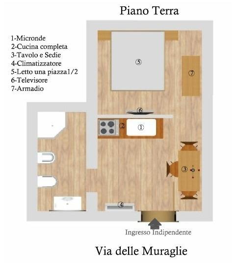 Le Antiche Mura 2 Apartment Sassari Luaran gambar